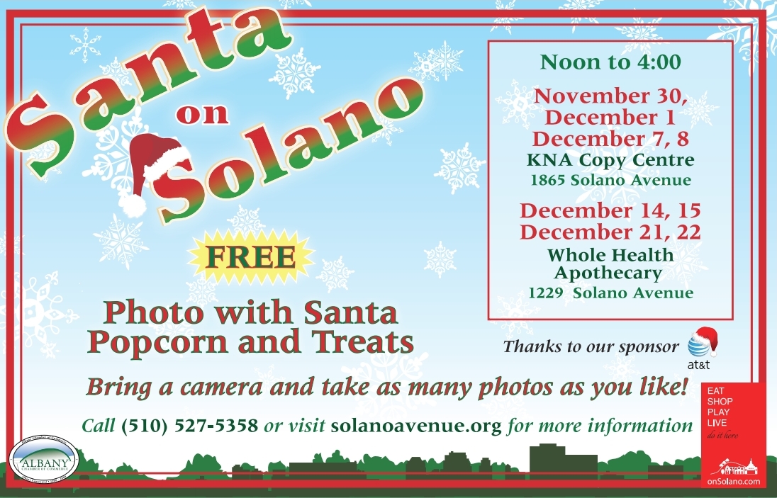 Santa on Solano